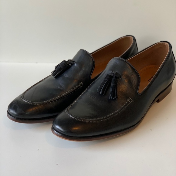 Black Dress up Slip Ons - Picture 1 of 6